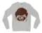 Be Happy, Cool Down, Cool Down, Cool Down Men/Unisex Long Sleeve T-Shirt in Ash Color